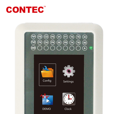 16 Channel Physical Examination Instruments Ambulatory Dynamic Eeg Machine Portable