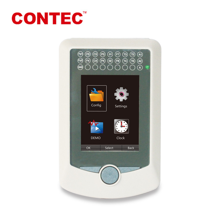 16 Channel Physical Examination Instruments Ambulatory Dynamic Eeg Machine Portable